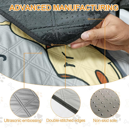 2-Pack Washable Pee Pads for Dogs (47x32in) – Extra-Absorbent, Thick, Reusable Pads with Non-Slip Design, Prevents Leakage, Ideal for Puppy Playpen, Crate, Whelping Box, and Potty Training – Grey